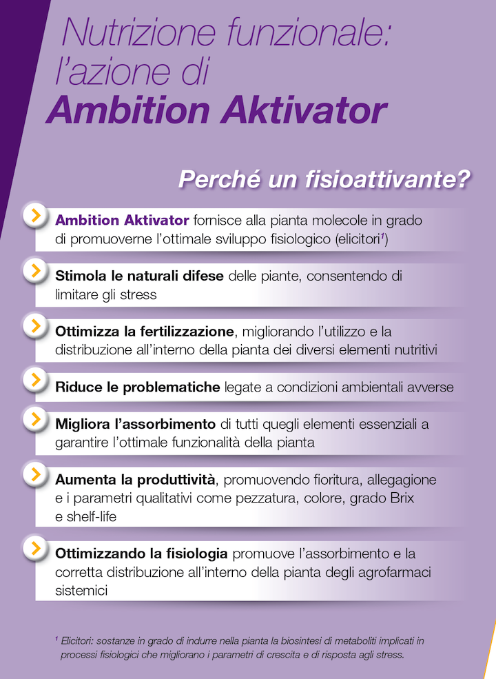 Nutrizione funzionale: l'azione di Ambition® Aktivator